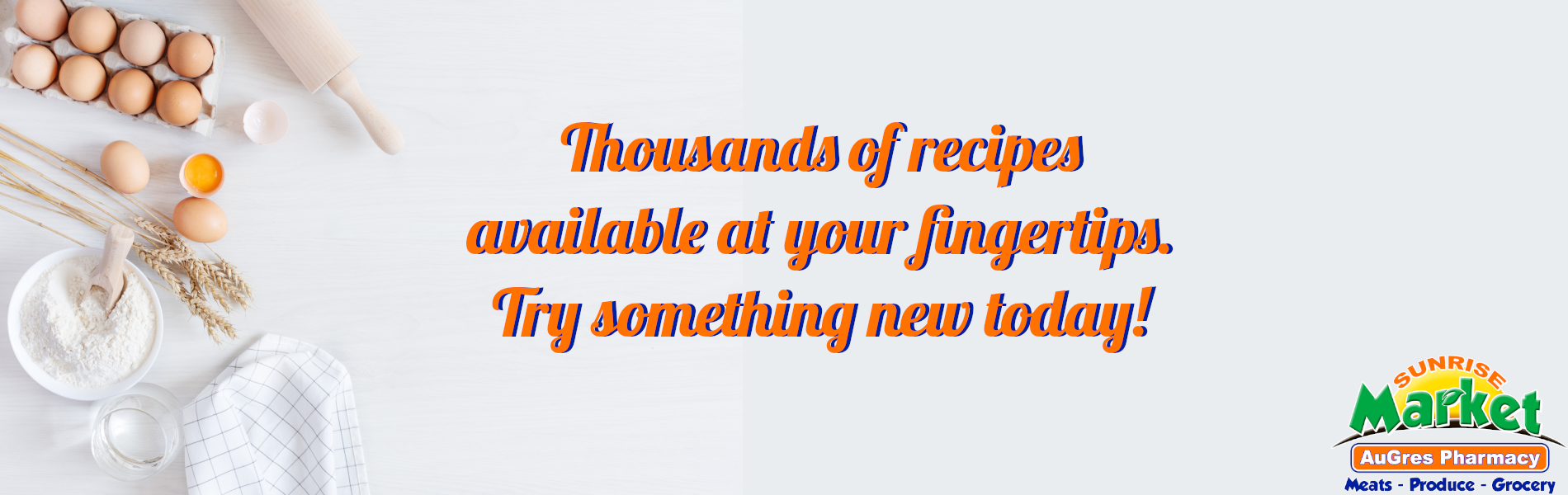 Thousands of recipes at your fingertips! Try something new today!